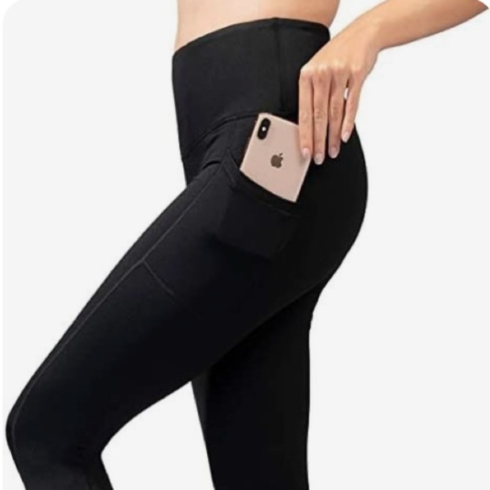 90 Degrees by Reflex High Waist Fleece Lined Legging